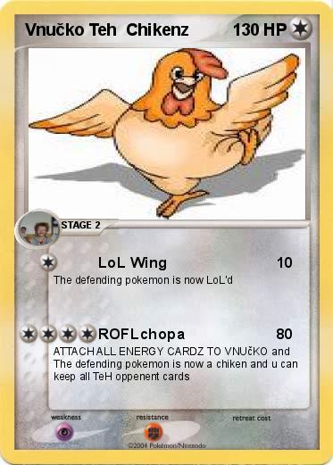 Pokemon Vnučko Teh  Chikenz