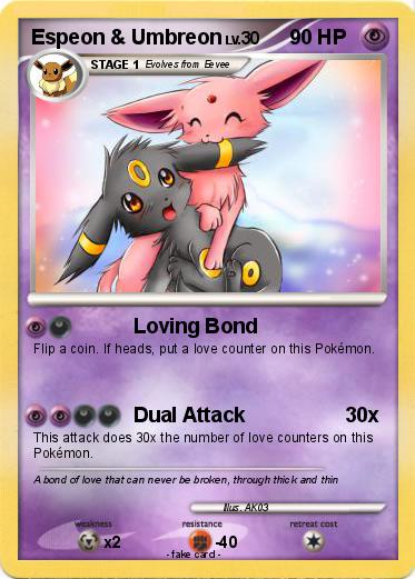 Pokemon Espeon & Umbreon