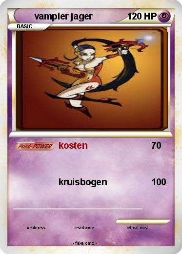 Pokemon vampier jager