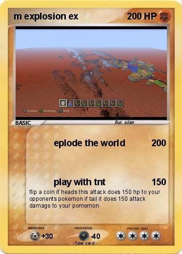 Pokemon m explosion ex