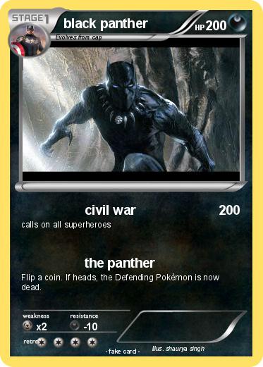 Pokemon black panther