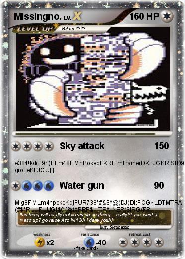 Pokemon Missingno.