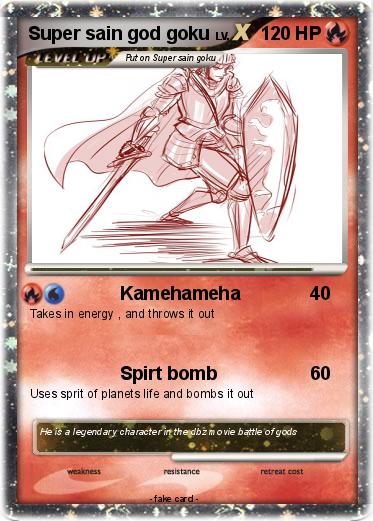 Pokemon Super sain god goku