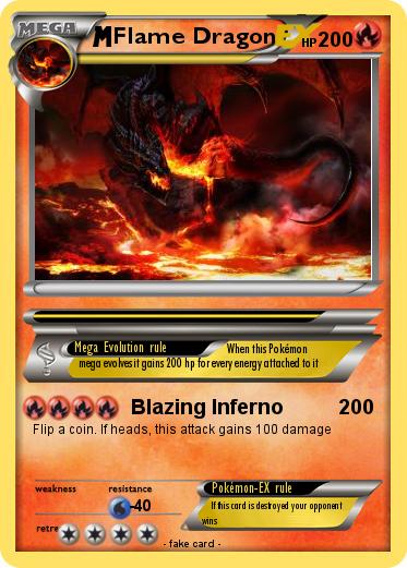 Pokemon Flame Dragon