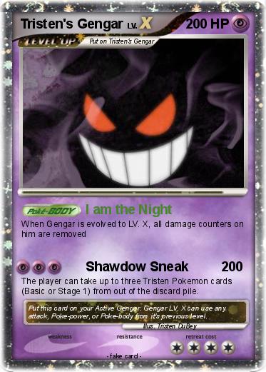 Pokemon Tristen's Gengar