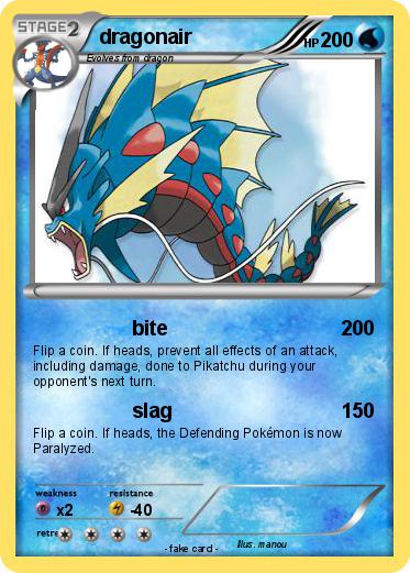 Pokemon dragonair