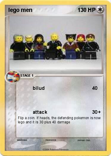 Pokemon lego men