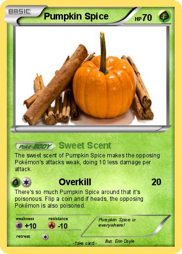 Pokemon Pumpkin Spice