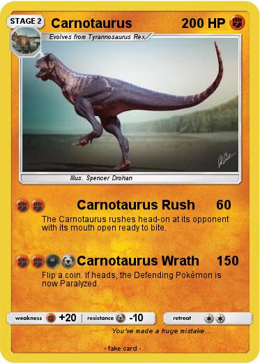 Pokemon Carnotaurus