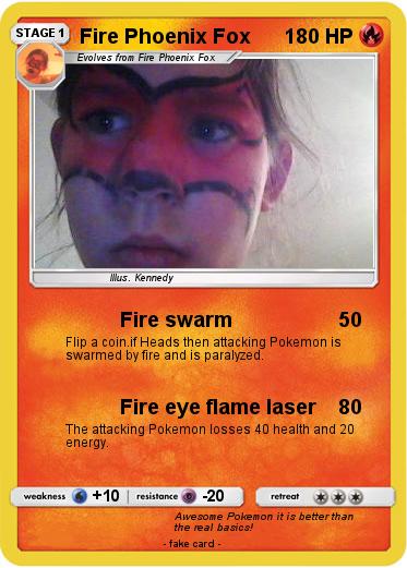 Pokemon Fire Phoenix Fox