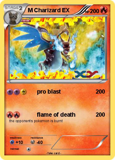 Pokemon M Charizard EX