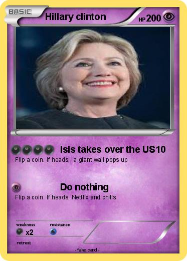 Pokemon Hillary clinton