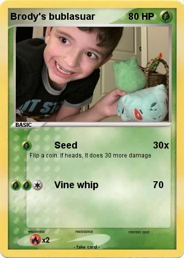 Pokemon Brody's bublasuar