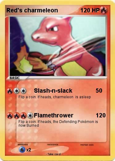 Pokemon Red's charmeleon