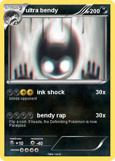 Pokemon ultra bendy