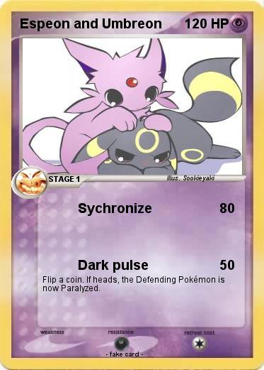 Pokemon Espeon and Umbreon