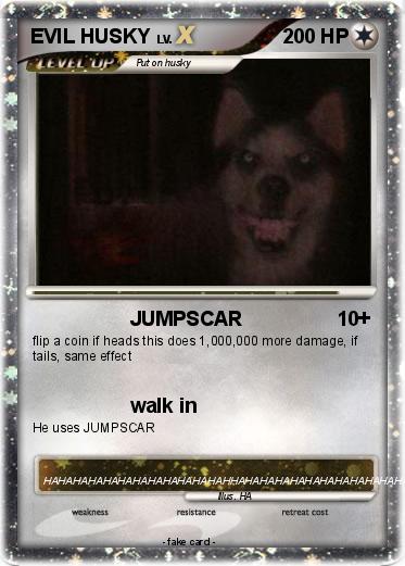 Pokemon EVIL HUSKY
