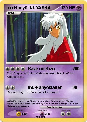 Pokemon Inu-Hanyō INUYASHA
