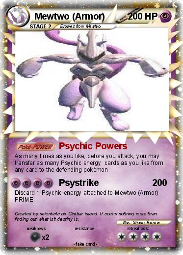 Pokemon Mewtwo (Armor)