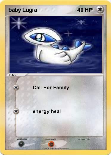 Pokemon baby Lugia