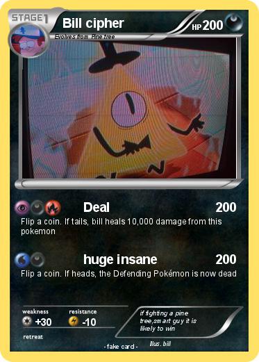 Pokemon Bill cipher