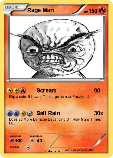 Pokemon Rage Man