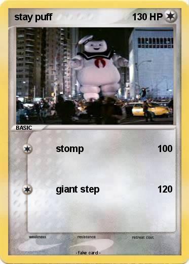 Pokemon stay puff
