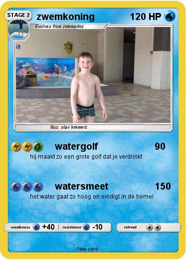 Pokemon zwemkoning