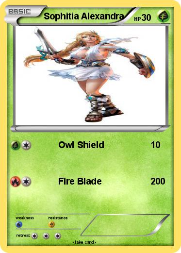 Pokemon Sophitia Alexandra