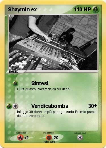 Pokemon Shaymin ex