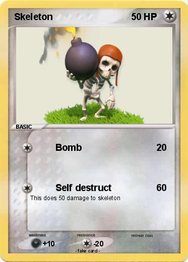 Pokemon Skeleton