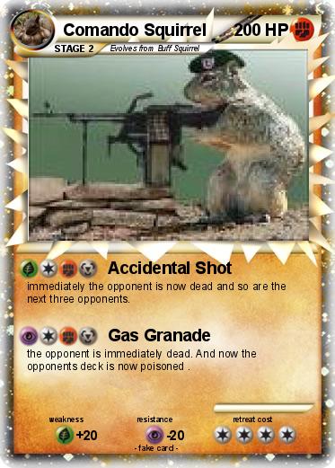 Pokemon Comando Squirrel