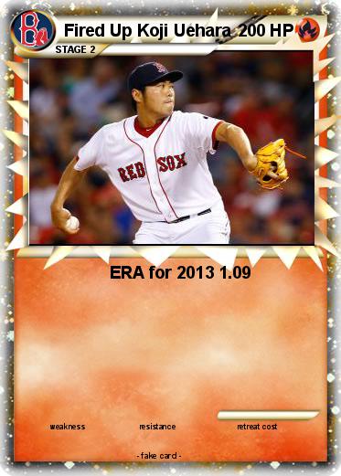 Pokemon Fired Up Koji Uehara