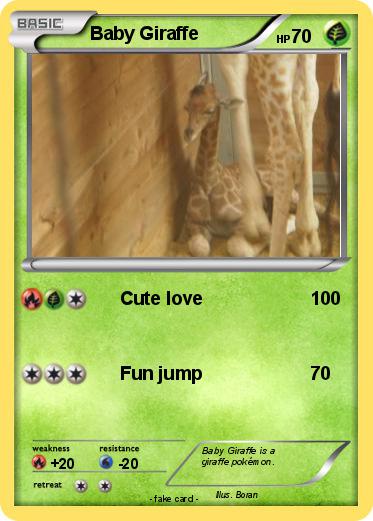 Pokemon Baby Giraffe