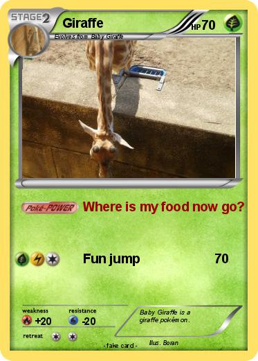 Pokemon Giraffe