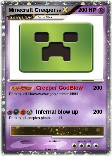 Pokemon Minecraft Creeper