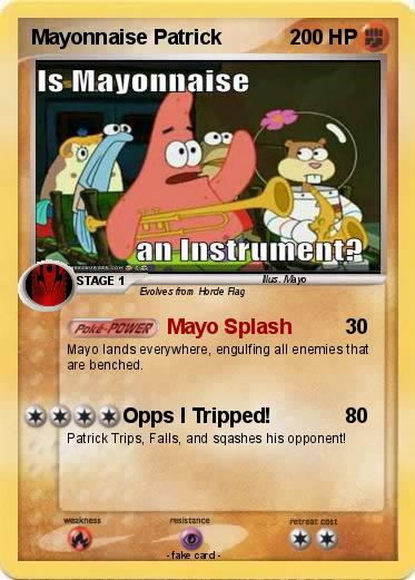 Pokemon Mayonnaise Patrick