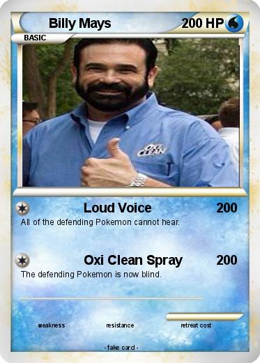 Pokemon Billy Mays