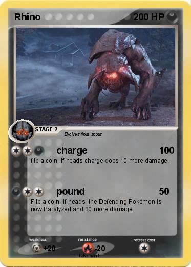 Pokemon Rhino