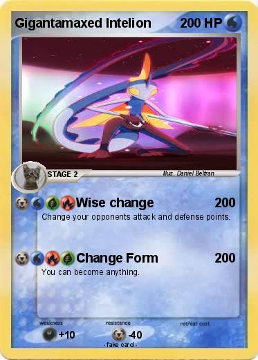 Pokemon Gigantamaxed Intelion