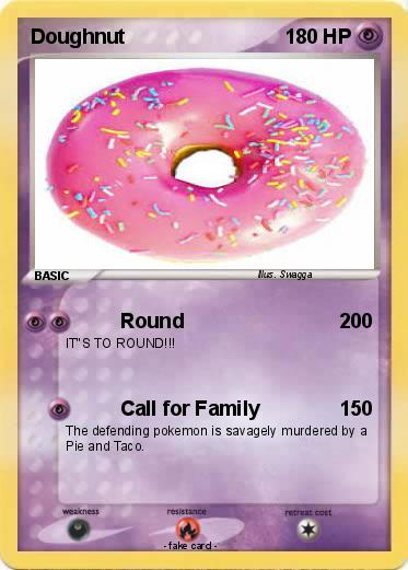 Pokemon Doughnut