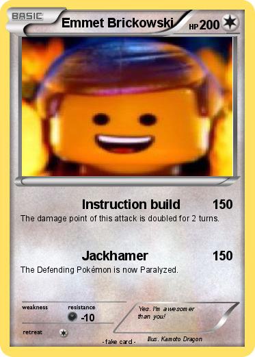 Pokemon Emmet Brickowski