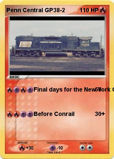 Pokemon Penn Central GP38-2