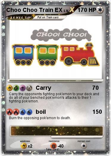 Pokemon Choo Choo Train EX