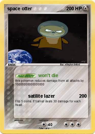 Pokemon space otter
