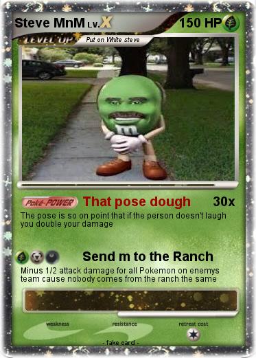 Pokemon Steve MnM