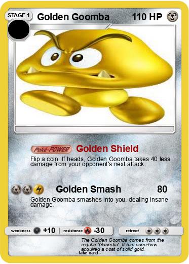 Pokemon Golden Goomba