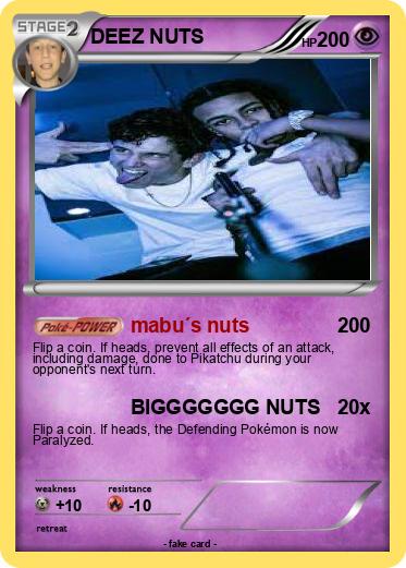 Pokemon DEEZ NUTS
