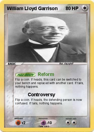 Pokemon William Lloyd Garrison