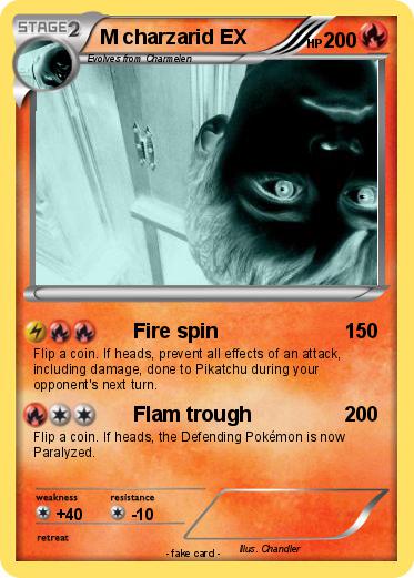 Pokemon M charzarid EX